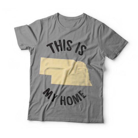 Nebraska My Home T-shirt
