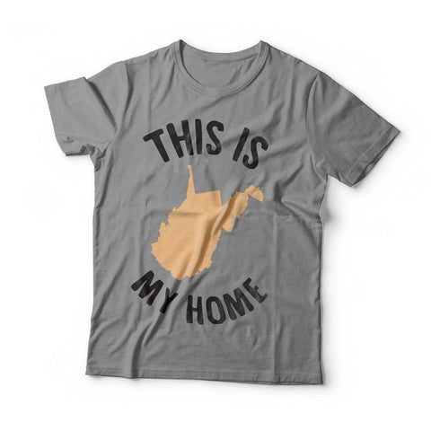 West Virginia My Home T-shirt