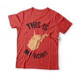 West Virginia My Home T-shirt
