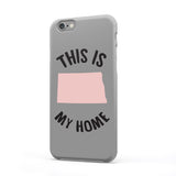 North Dakota My Home Phone Case