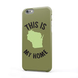 Wisconsin My Home Phone Case