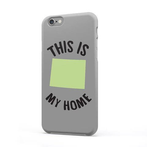 Wyoming My Home Phone Case