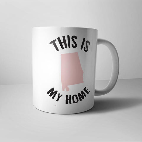 Alabama My Home Mug