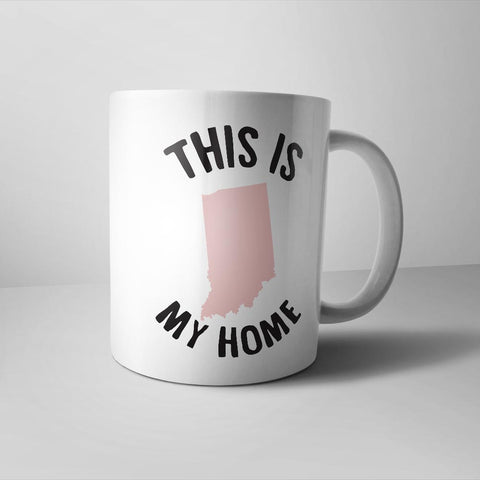 Indiana My Home Mug