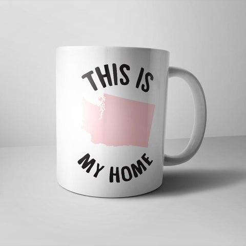 Washington My Home Mug