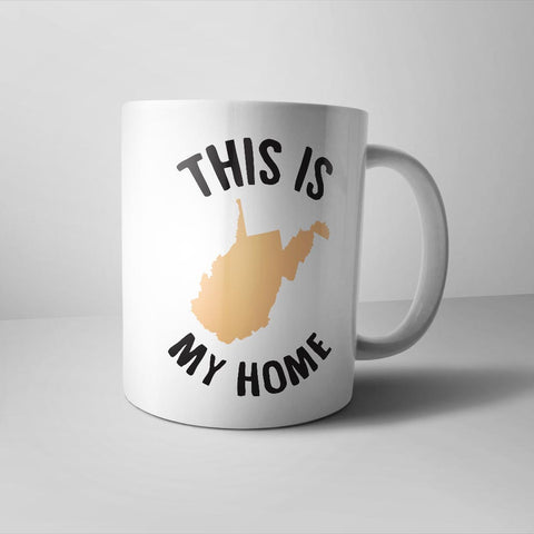 West Virginia My Home Mug