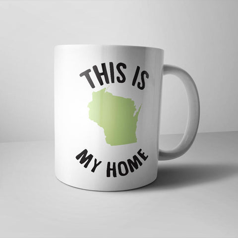 Wisconsin My Home Mug