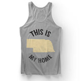 Nebraska My Home Tank Top