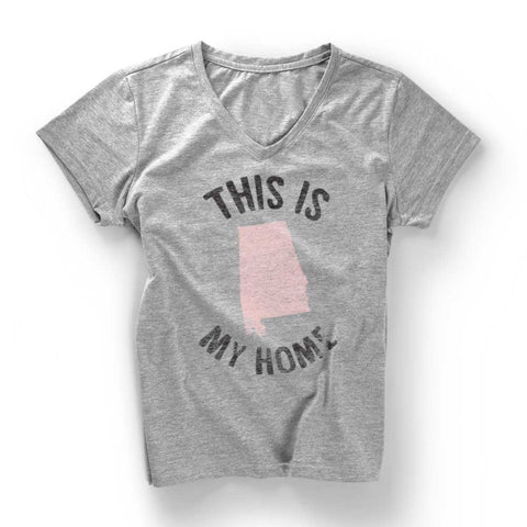 Alabama My Home V-Neck