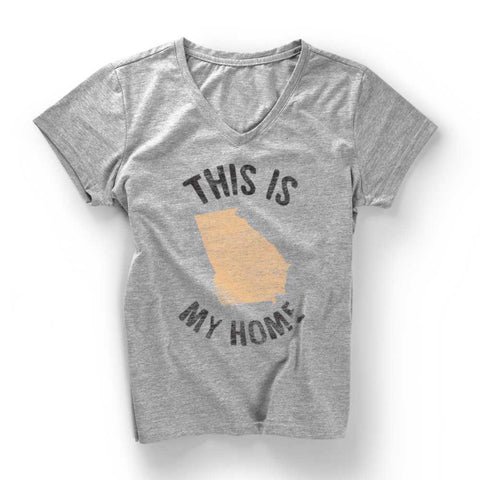 Georgia My Home V-Neck