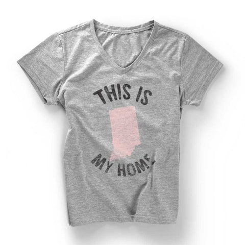 Indiana My Home V-Neck