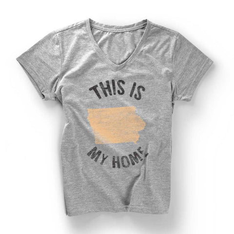 Iowa My Home V-Neck