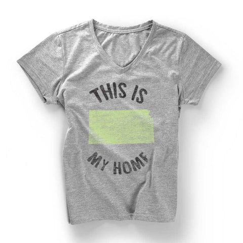 Kansas My Home V-Neck