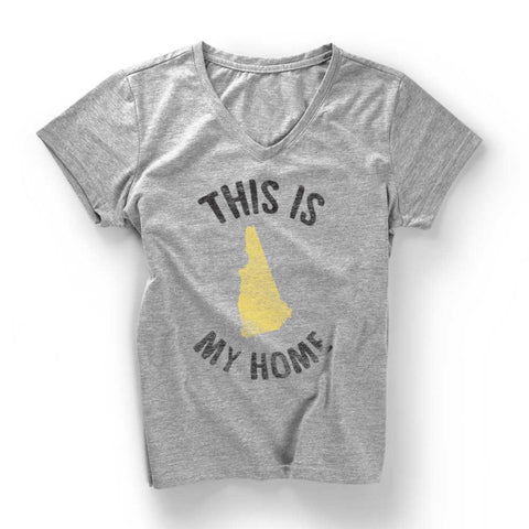 New Hampshire My Home V-Neck