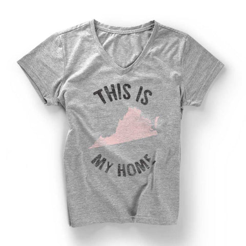 Virginia My Home V-Neck