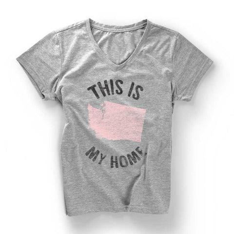 Washington My Home V-Neck